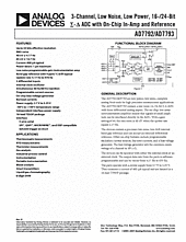 DataSheet AD7793 pdf